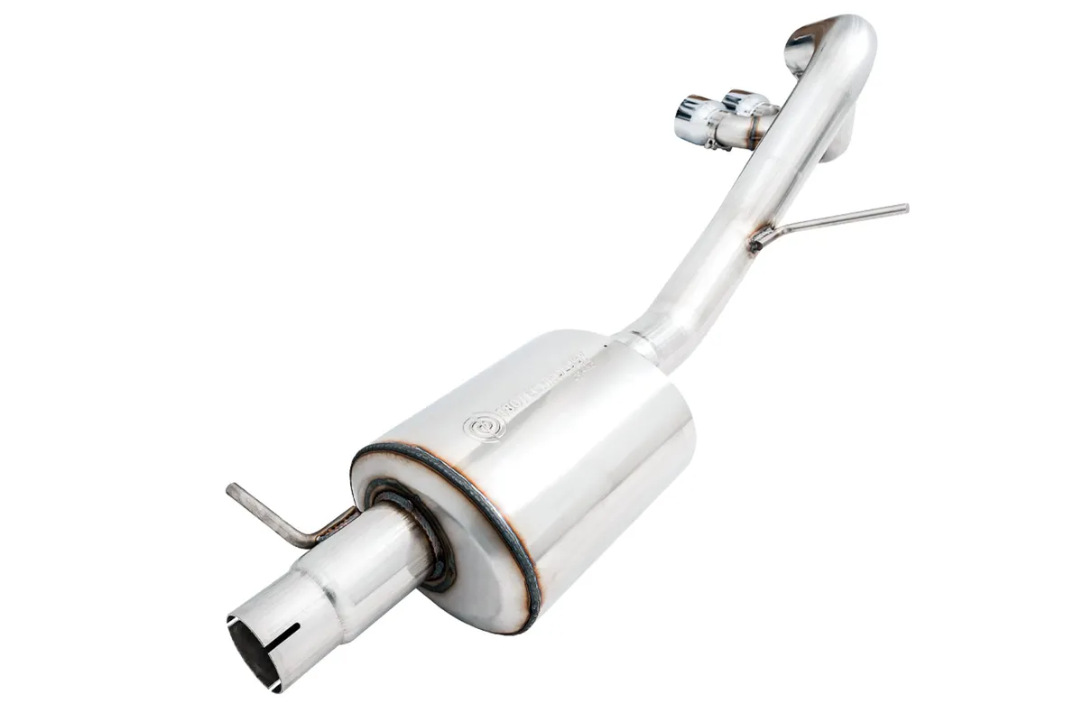 AWE 0FG Exhaust with BashGuard for Ford Ranger - Dual Diamond Black Tips product image