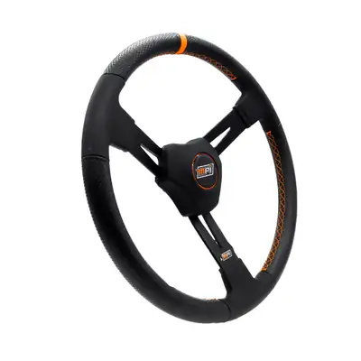MPI Steering Wheel Dirt 15in Diameter 2.25 Dish