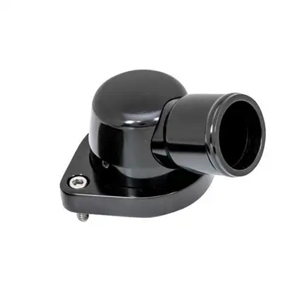 Billet Specialties LS Thermostat Housing 15-Degree Black