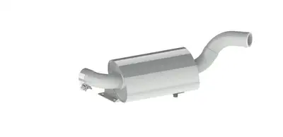 MBRP Exhaust Single Slip-On Exhaust Pipe For Can-Am 2019-2021 Maverick Sport Series MBRP
