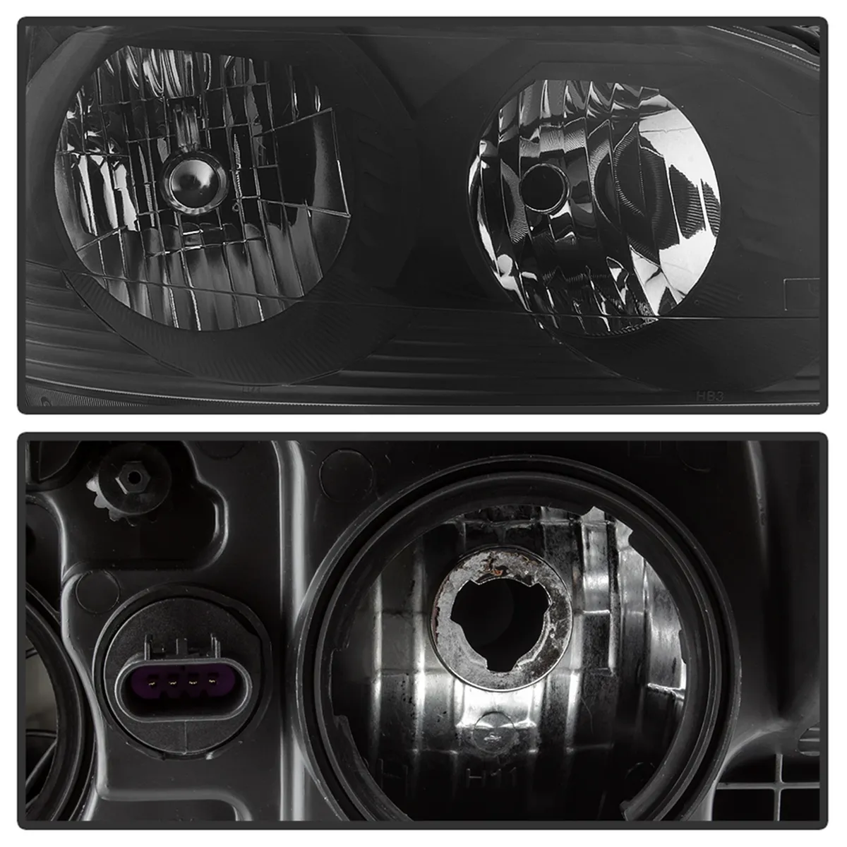 0912 Traverse (Ex Ltz Models ) OEM Style Headlights Black product image