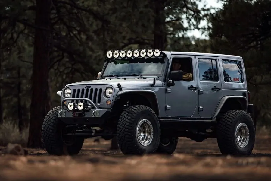 KC HiLiTES KC HiLites GravityTitan Overhead Light Bar for Jeep Wrangler JK (2007-2018) AK-91427