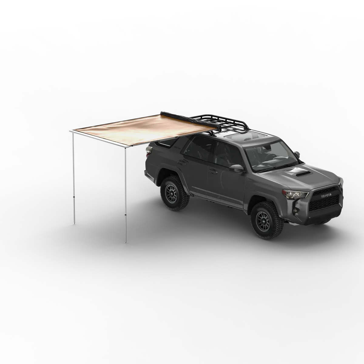Truck or Car Awning, 6.5x8 Feet, Poly-Cotton Ripstop Fabric, Tan product image