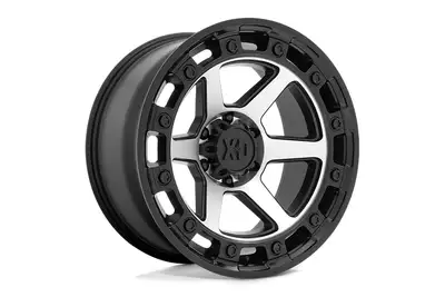KMC Wheels Raid 20x10 5x5.0 18mm Satin Black Machined