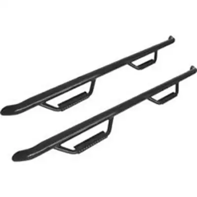 Smittybilt 15c F150 Crewcab 6.5ft Wheel to Wheel Nerf Step; 3in Tube; Black Powdercoat