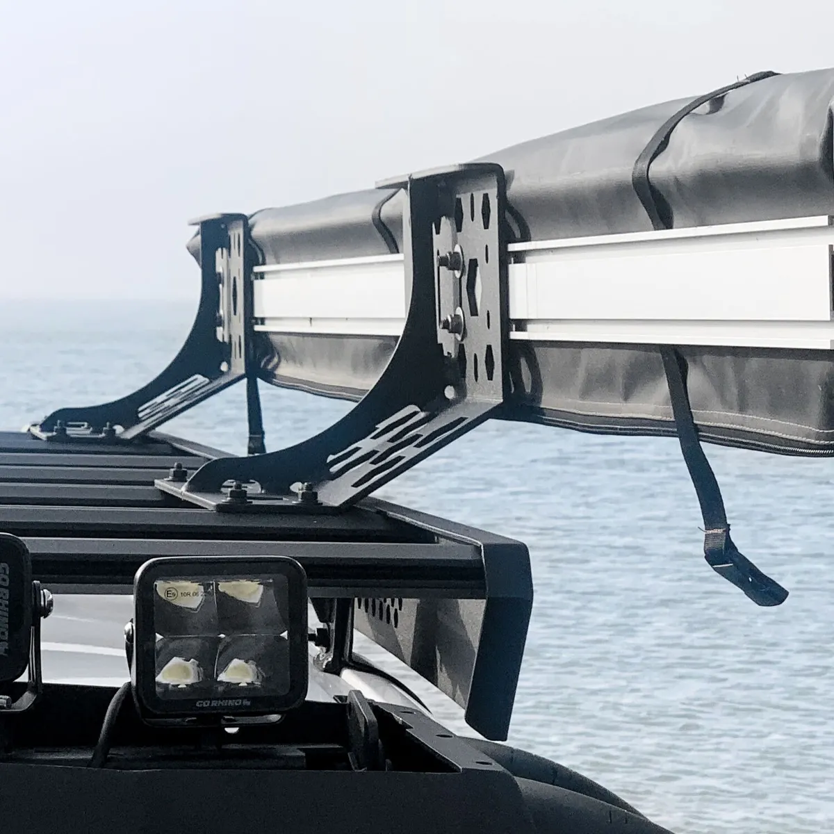 Go Rhino 5950040T - XRS/SRM Awning Bracket Kit - Textured Black product image