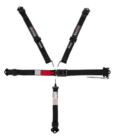 Allstar Performance 5-Pt Harness L&L Ratchet 2in Belts