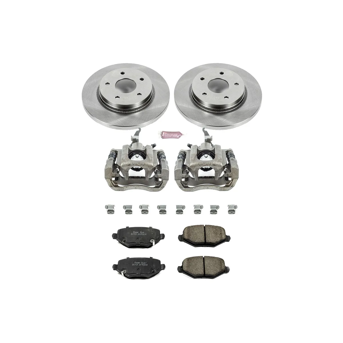 Z17 Direct Replacement Kit: Rotors; Ceramic Pads; Calipers product image