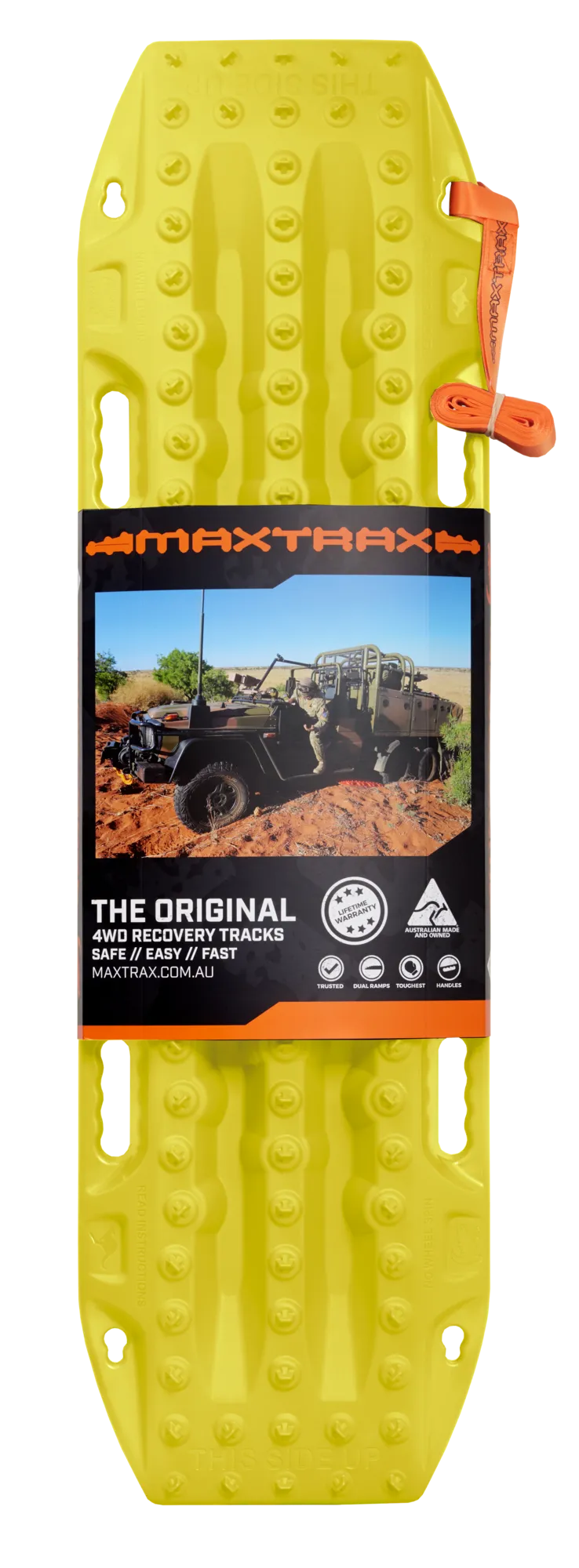 MAXTRAX MKII Recovery Boards - Blaze Yellow product image