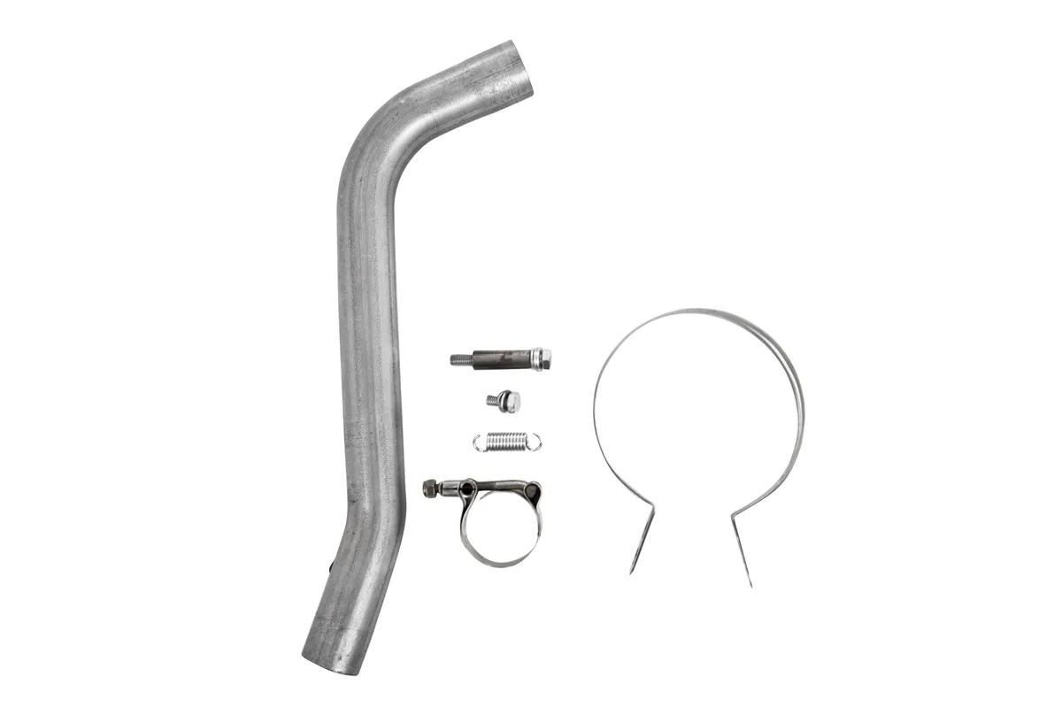 ATV Exhaust System With Sport Muffler; Slip-On System; 1.75 in. Inlet; 4.25 in. Diameter Body; Chambered Muffler; product image