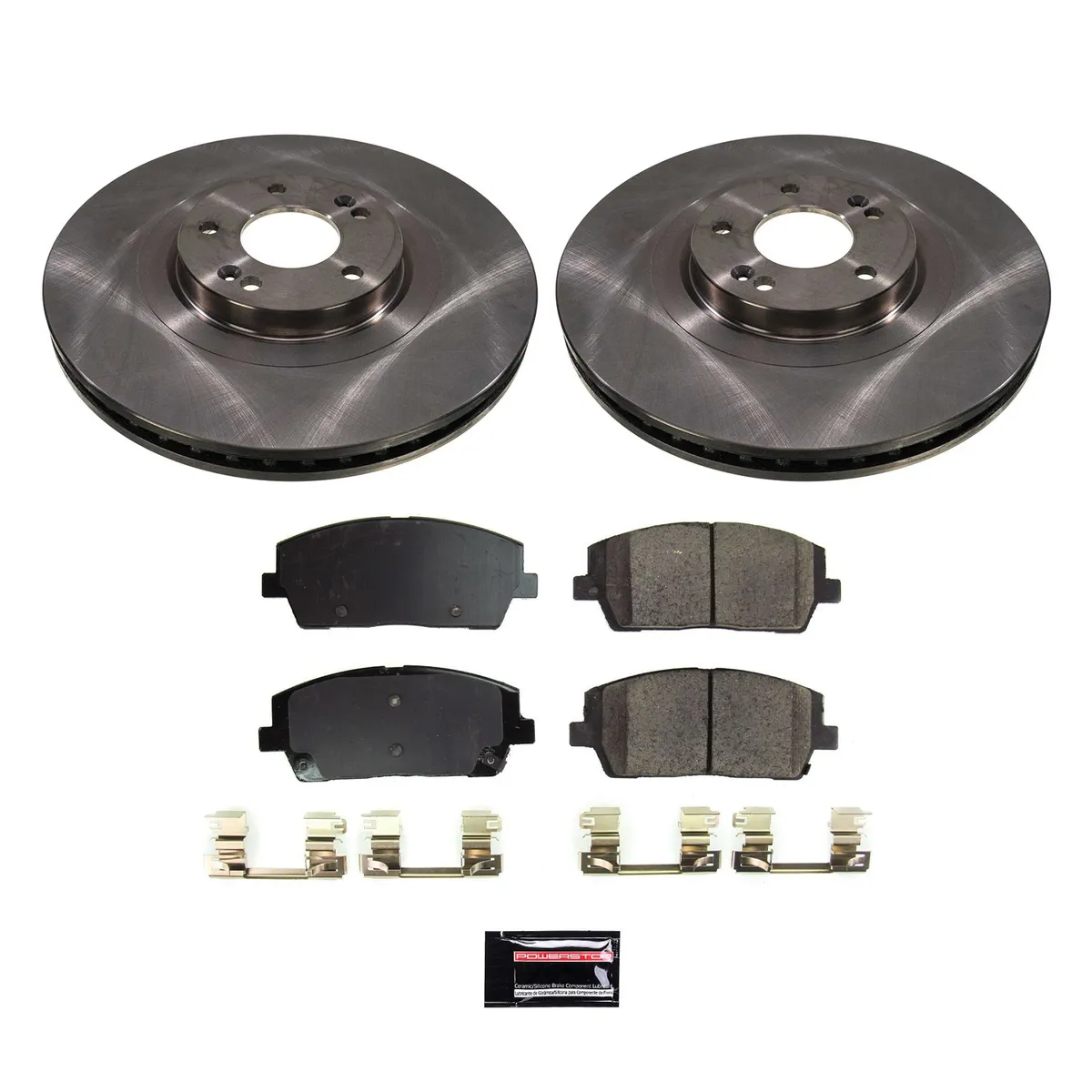 Z17 Direct Replacement Kit: Rotors; Ceramic Pads W/Hardware product image