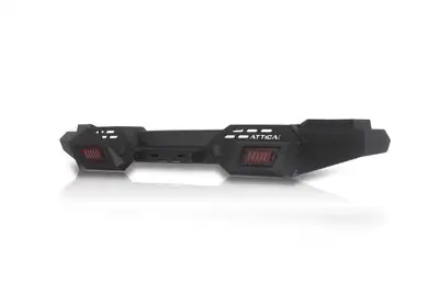 Winjet Attica 4x4 Terra Series Rear Bumper Modular Wings - Black - Powder Coated - Steel - Fit for ATTFB01B102-BX- Bronco