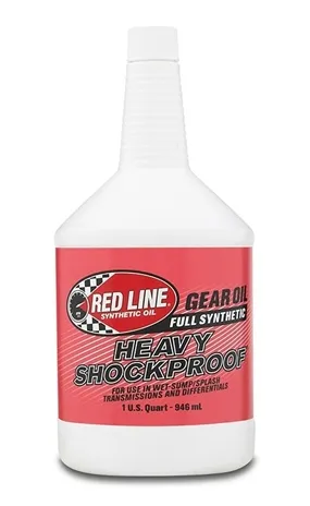 Gear Oil Synthetic Heavy Shockproof 1 Quart Red Line Oil product image