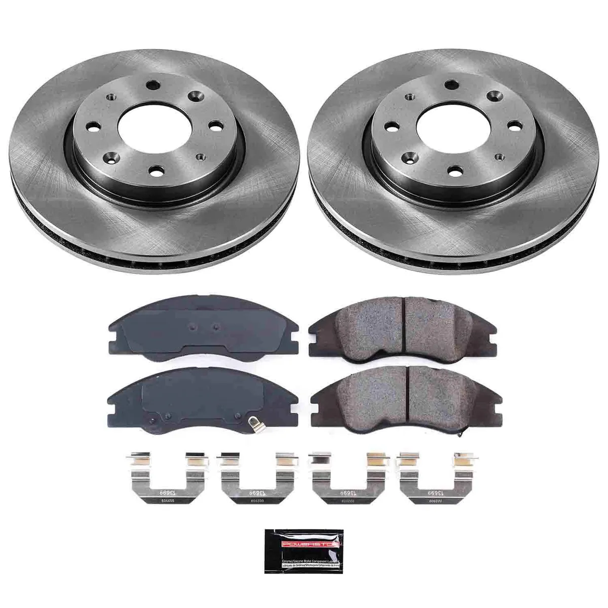 Autospecialty Brake Kit Front 2004-2009 Kia Spectra 2005-2009 Kia Spectra5 product image