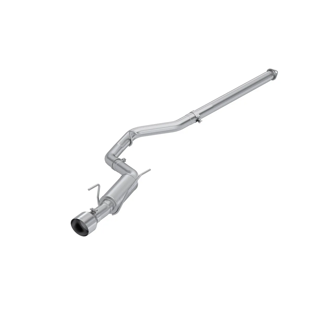 Armor Lite Cat Back Performance Exhaust System; 3 in. Tubing; Single Rear Exit; Aluminized Steel; 5.0 in. Tip; product image