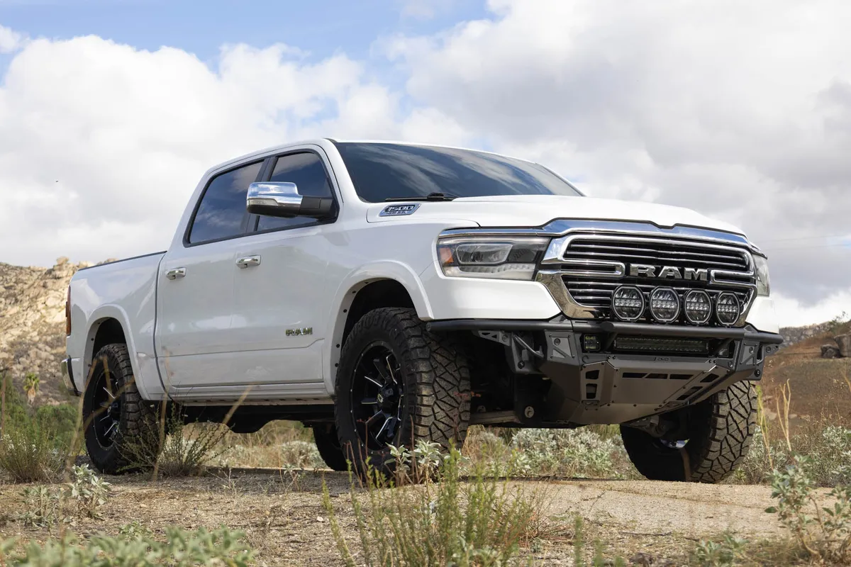 DV8 2019-2025 Ram 1500 Tube Front Bumper FBDR1-07 product image