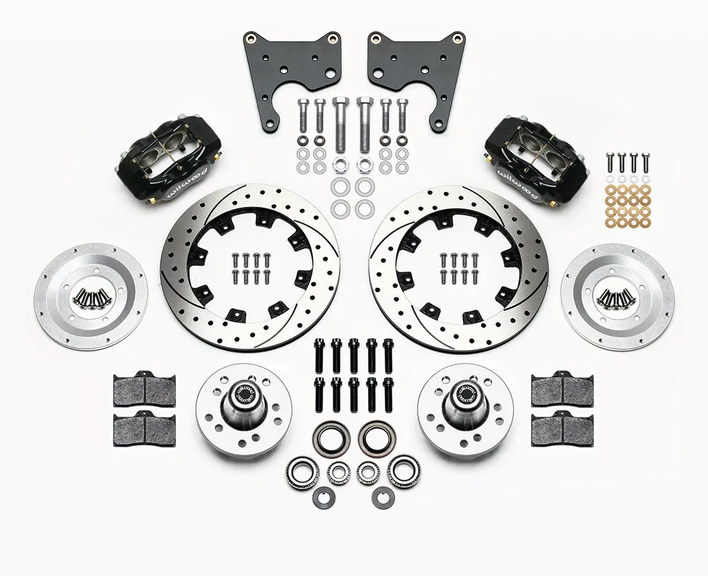 1965 - 1972 Chrysler, Dodge, Plymouth Forged Dynalite Big Brake Front Brake Kit (Hub) - 140-15197 product image