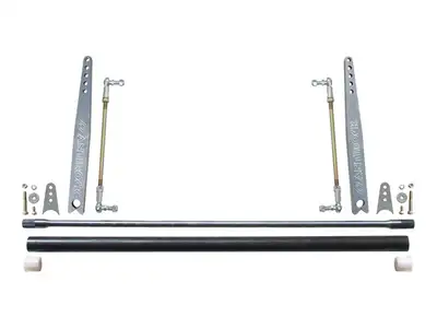 Rock Jock Antirock Sway Bar Kit Universal 45 Inch Bar 20 Inch Aluminum Arms RockJock 4x4