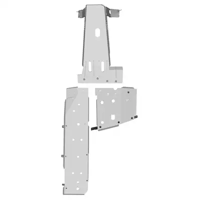 Asfir 4x4 Jeep Wrangler JK Skid Plate Kit (3 Pcs) | 3.8L | LWB