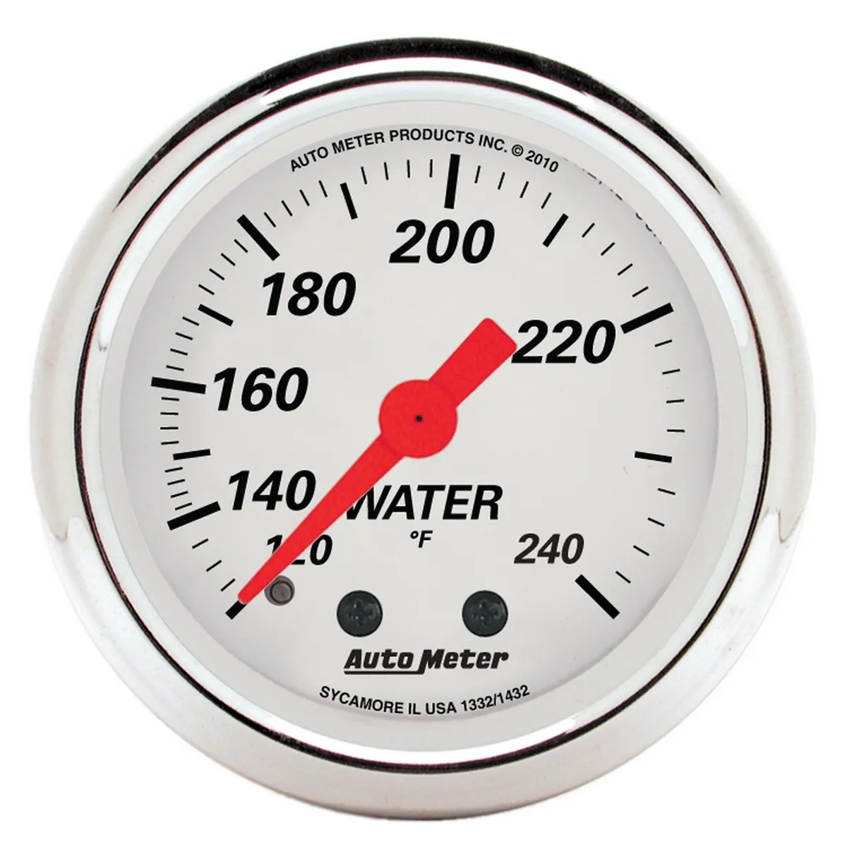 2-1/16 In. Water Temperature, 120-240 Fahrenheit, Arctic White product image
