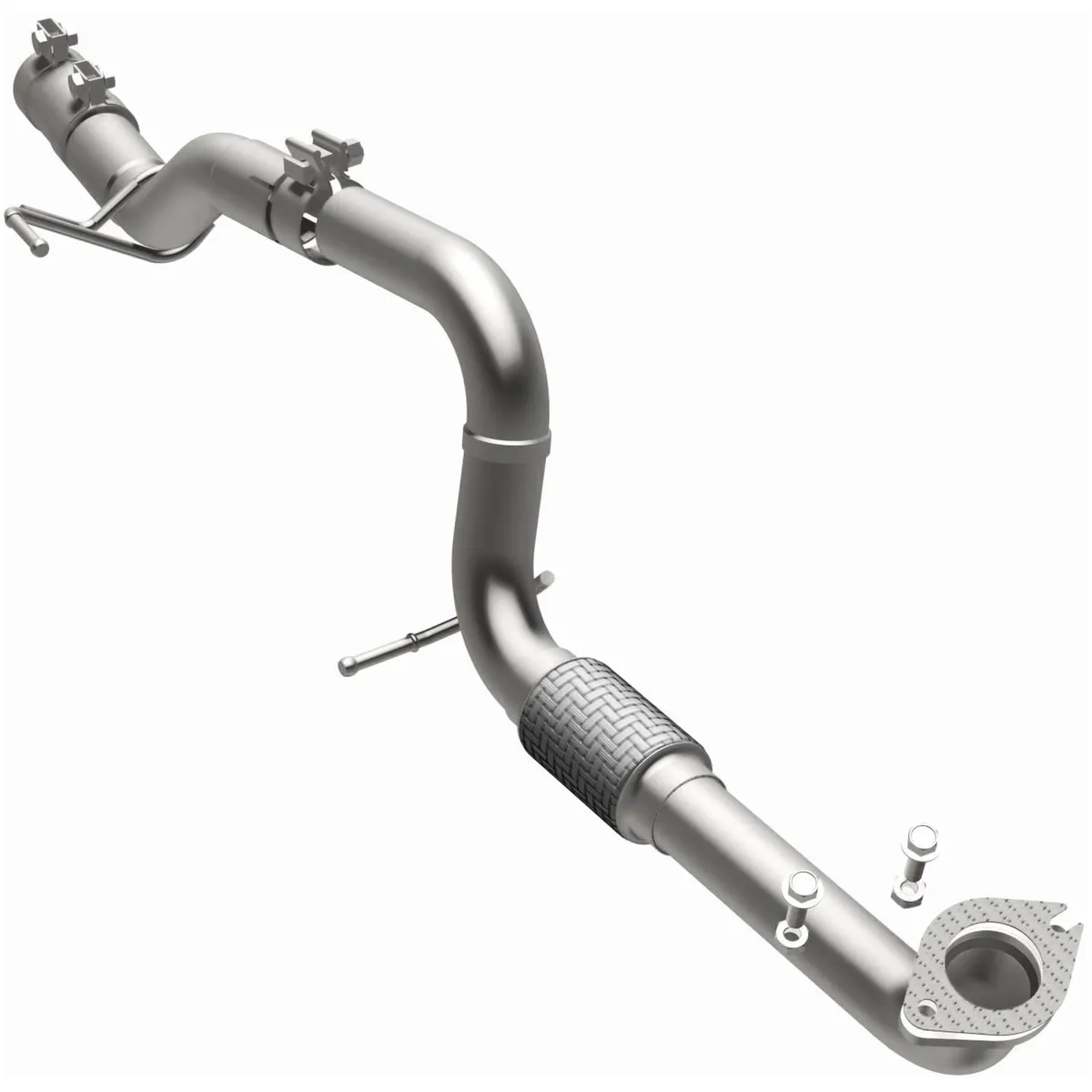 BRExhaust 2019-2023 Jeep Renegade 1.3L | 2019-2023 Fiat 500X 1.3L Direct-Fit Exhaust Front Pipe Kit 107-0396 product image
