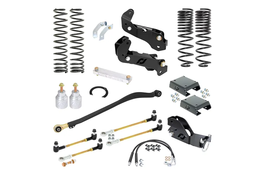 Rock Jock Driver Lift Kit for JT Gladiator w/ Diesel engine 3.5 Inch lift RockJock 4X4