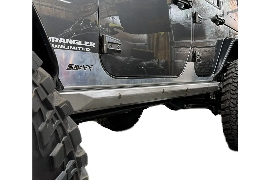 0718 Wrangler Bolt On Slider Kit Raw product image