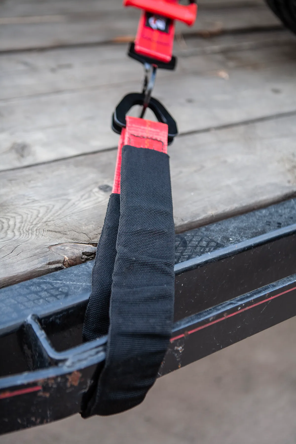 SpeedStrap 2in x 30in Axle Strap w/ D-Rings, Red - 10,000lb Max Capacity product image