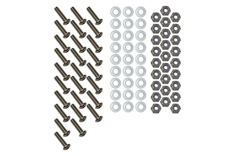 200712 Wrangler Fishbone JK Hood Louver (0712)raw Unpainted Raw Aluminum product image