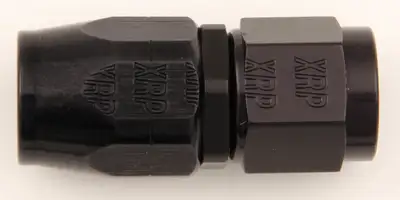 XRP #10 Str Hose End Black