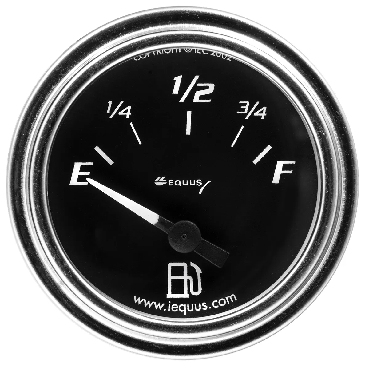 2.0 Dia Fuel Level Gauge Chrome product image