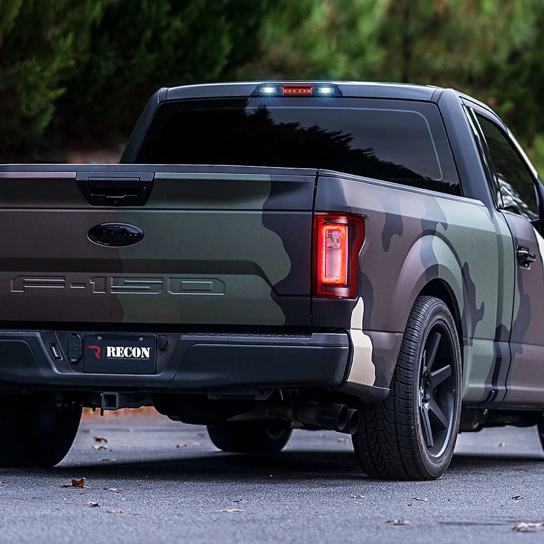 Ford Maverick 21-25 Ultra High Power Red LED 3rd Brake Light Kit w/ Cree Xml White LED Cargo Lights (Attn: Does Not Fit Models With Cargo Bed Camera in OEM 3rd Brake Light) - Smoked Lens product image