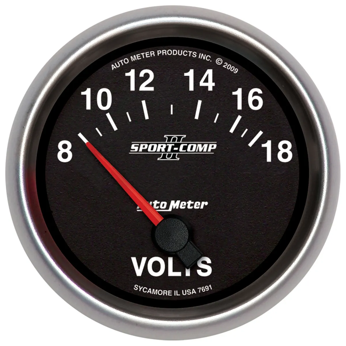 Gauge, Voltmeter, 2 5/8", 18V, Electric, Sport-Comp II product image