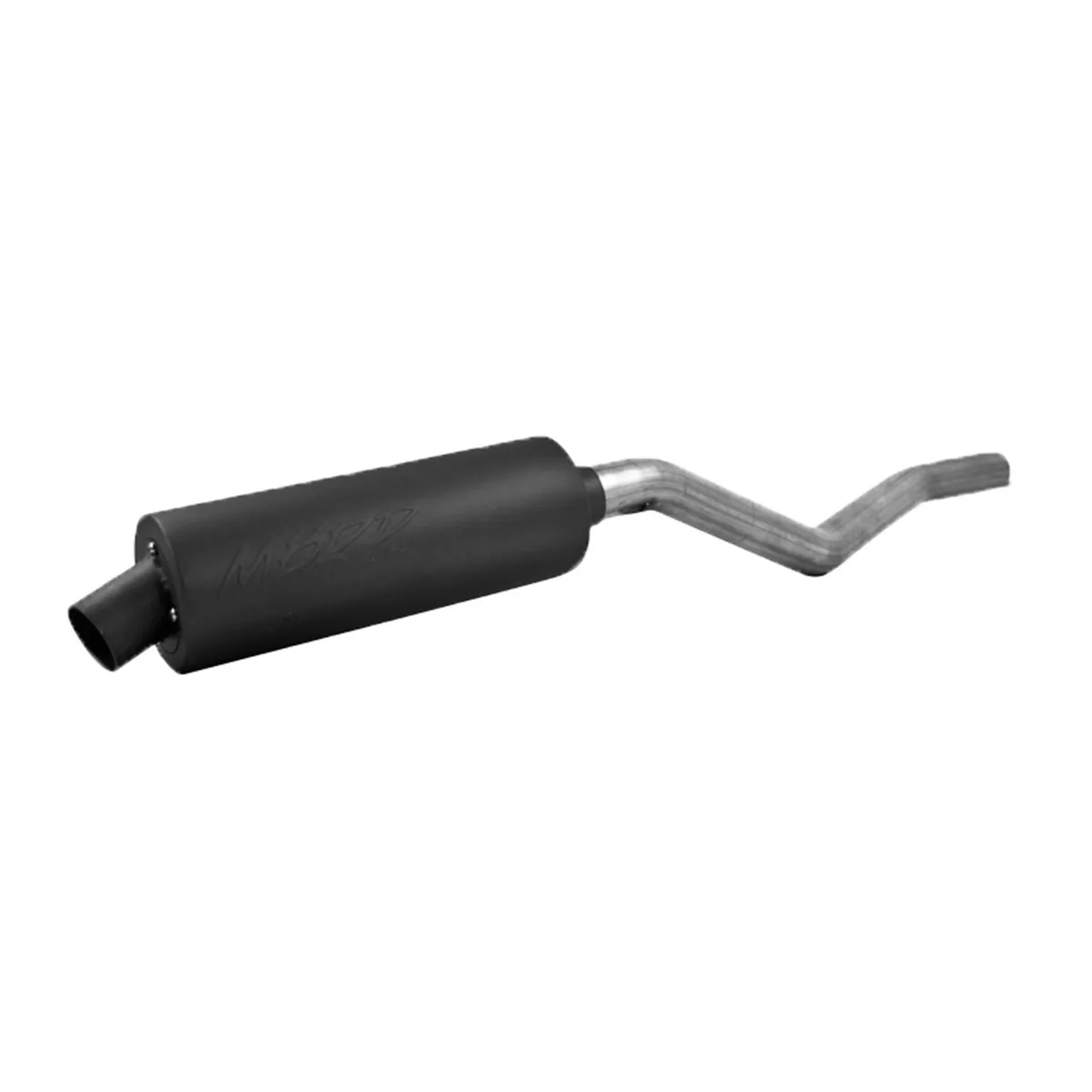 ATV Exhaust System With Sport Muffler; Slip-On System; 1.75 in. Inlet; 4.25 in. Diameter Body; Chambered Muffler; product image