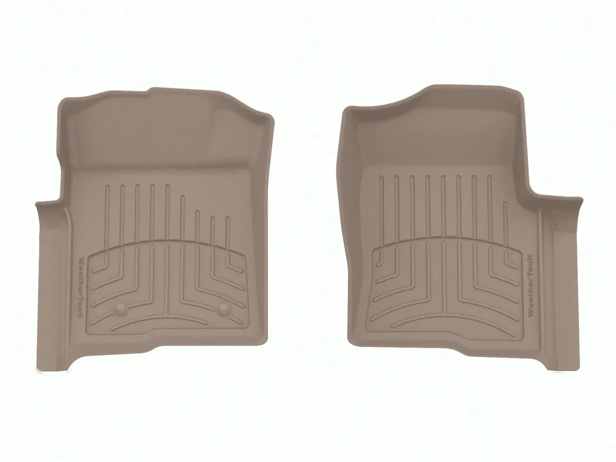 Weathertech Tan Front 3D Floor Mats Ford F-150 2010