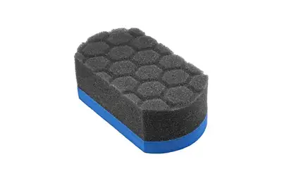 Chemical Guys Chemical Guys Easy Grip Hex-Logic Applicator Pad, 1.75in x 2.5in x 4.625in - Blue
