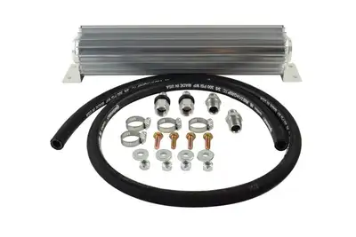 PSC Motor Sports PSC 16in Single Pass Heat Sink Fluid Cooler Kit w/ 6AN Fittings