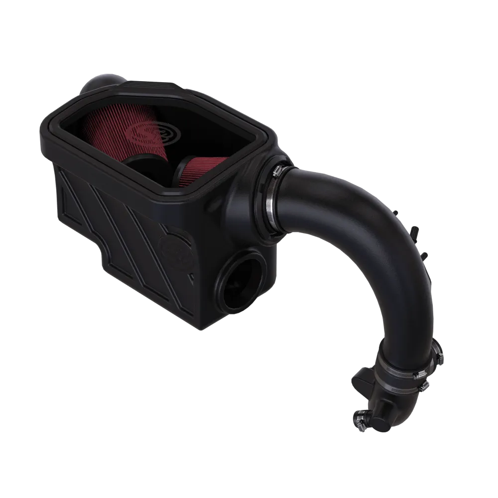 S B Cold Air Intake For 2020-2023 Ford Explorer St King Ranch Lincoln Aviator 3.0L with Dry Extendable Filter product image