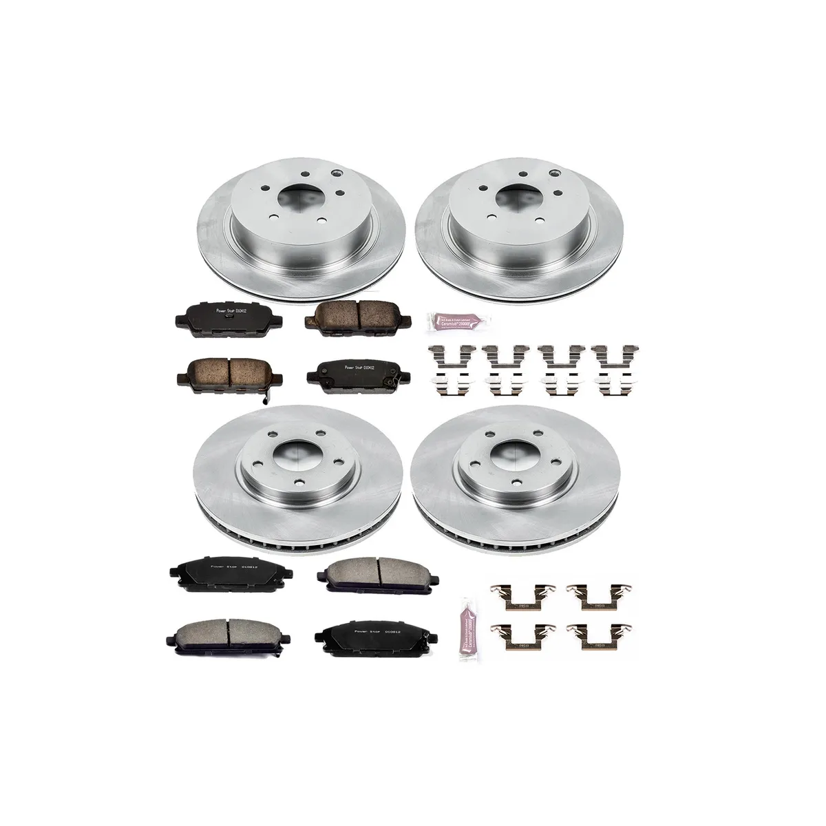 Z17 Direct Replacement Kit: Rotors; Ceramic Pads W/Hardware product image
