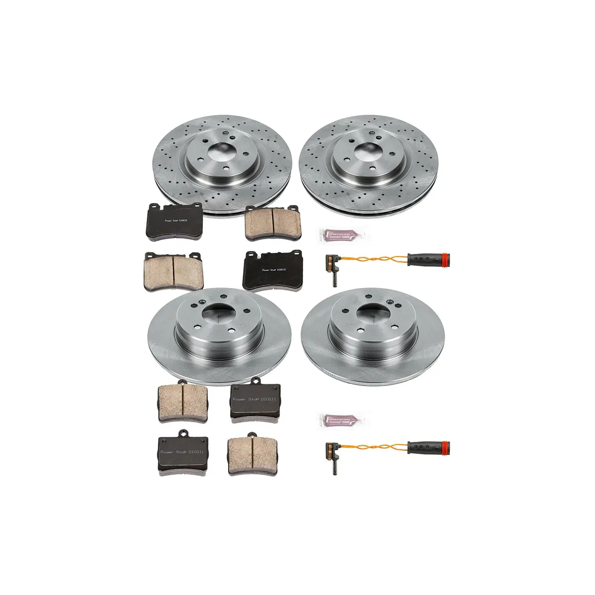 Autospecialty Brake Kit fr 2006-2008 mb Slk280 2009-2011 mb Slk300 2007-2011 mb Slk350 product image