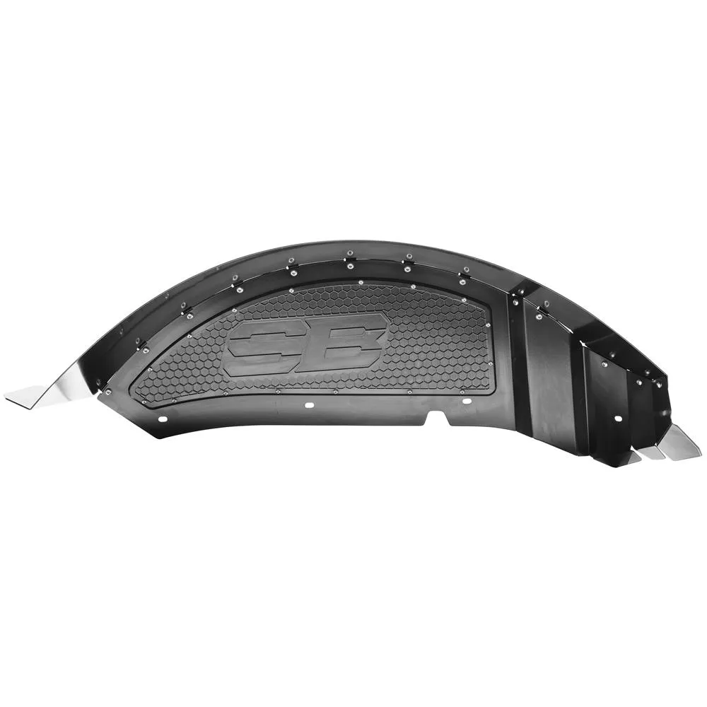Rear Aluminum Inner Fender Liner Pair - Black (18+ JL/JLU) product image