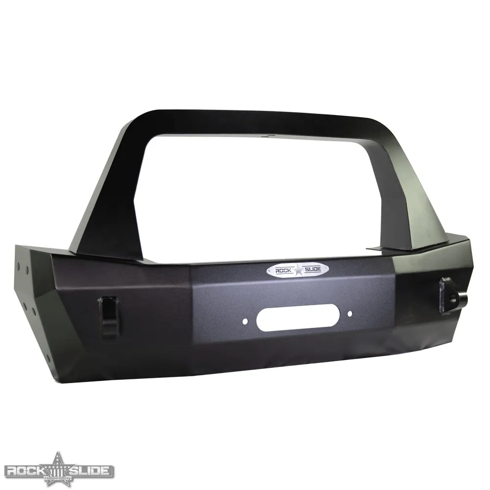 0718 Wrangler JK 24 Door Rigid Shorty Front Bumper / Complete Black product image