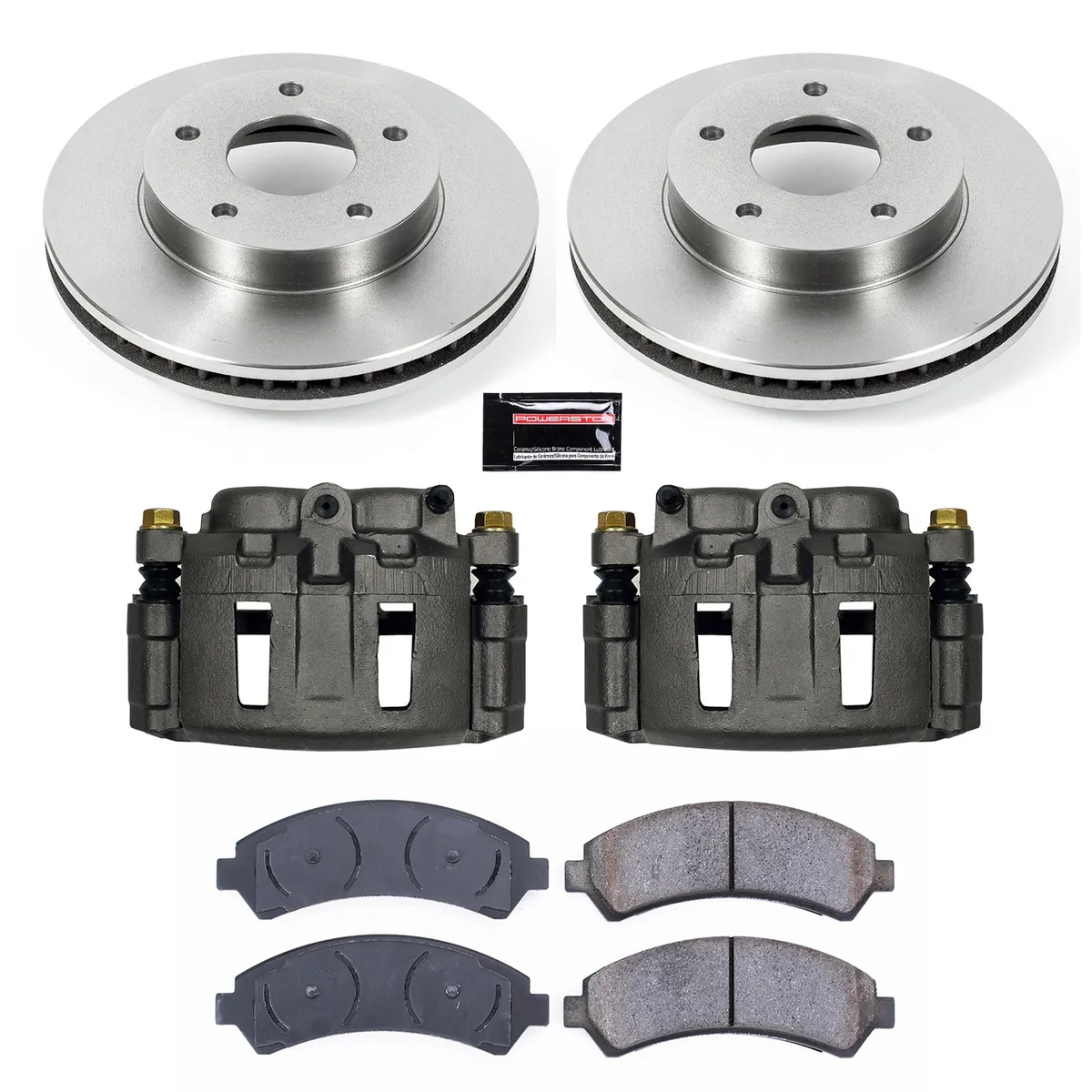 Z17 Direct Replacement Kit: Rotors; Ceramic Pads; Calipers product image