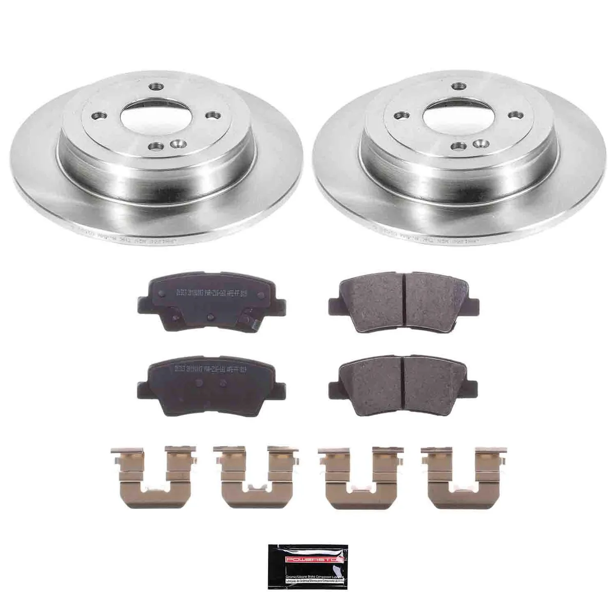 Autospecialty Brake Kit Rear 2012-2017 Hyundai Accent 2012-2017 Kia Rio product image