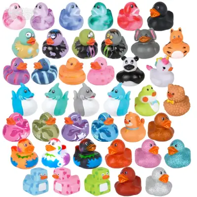 No Brand Rubber Ducky Refresh Mix - No Yellow 2\" 1000 Pcs