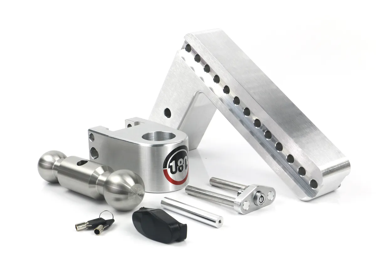 Turnover Ball 10in Drop Hitch w/ 3in Shank 8k/21k Gtwr W/Dual Pin Lock product image