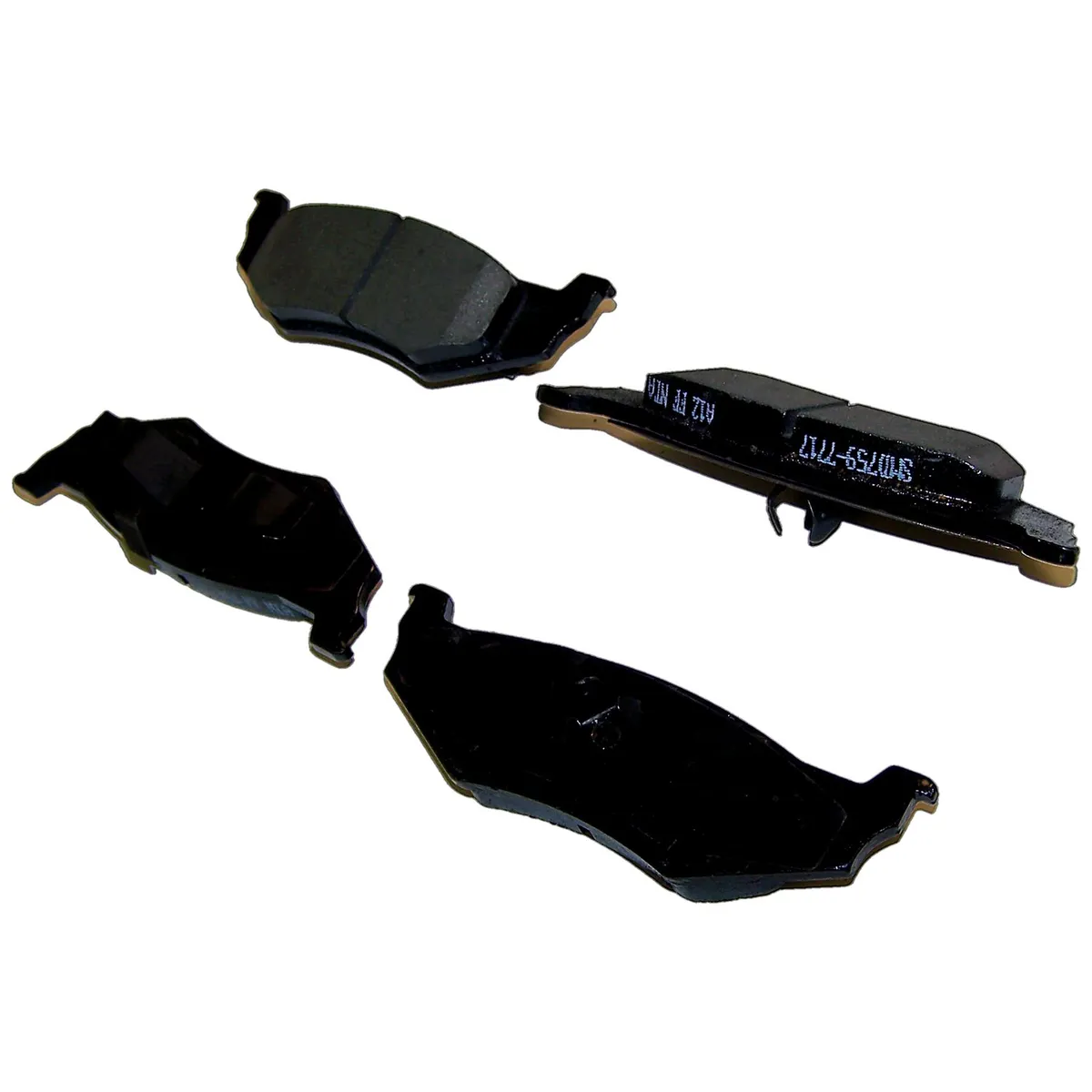 2001-2010 PT Cruiser w/ Rear Disc Brakes;Rear Brake Pad Set product image