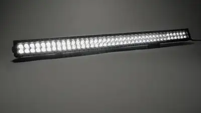 Southern Truck 40.0 Inch Amber/White LED Light Bar Double Row Straight Combo Flood/Beam 72W DT Harness 79904 14,400 Lumens Southern Truck Lifts