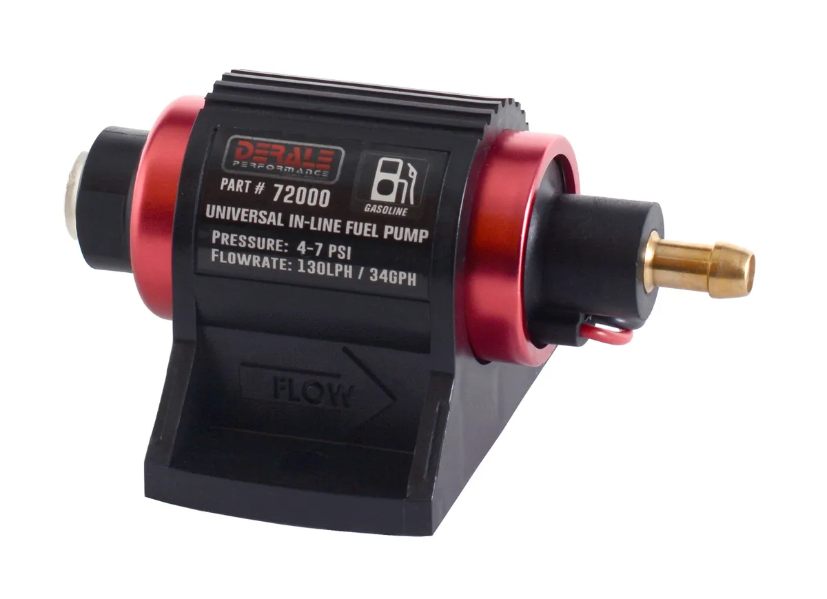 Derale 72000 High Performance Inline Fuel Pump product image