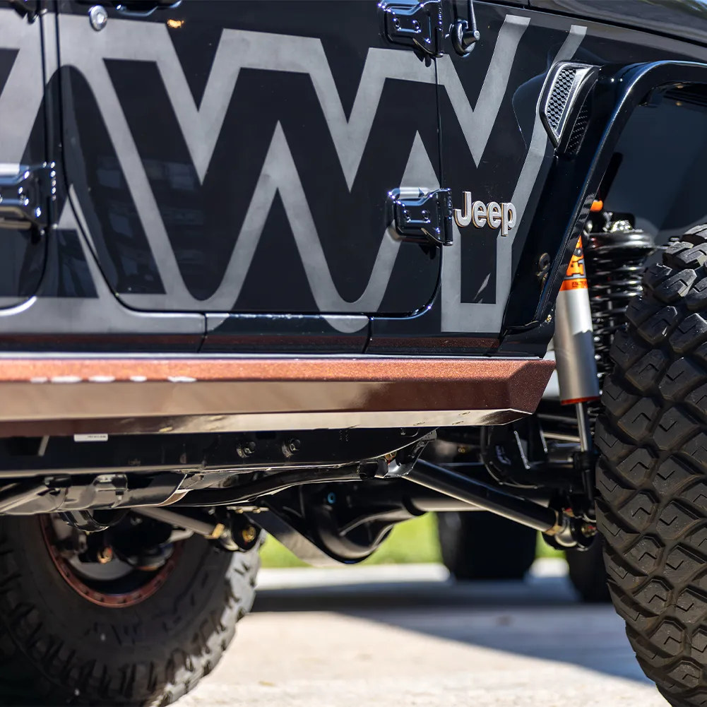 18c Wrangler Bolt On Slider Kit Raw product image